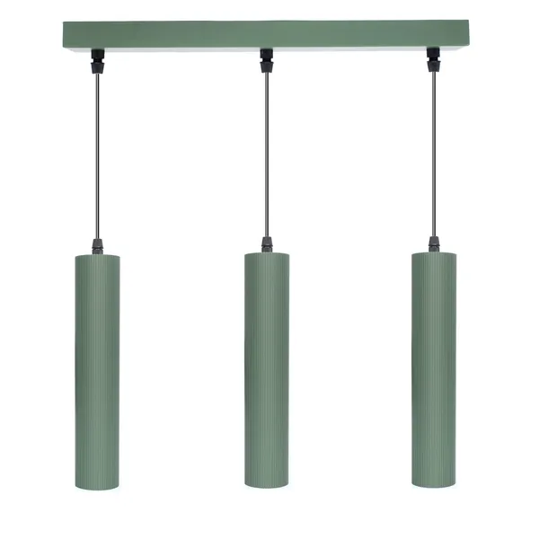 Lampa wisząca 3 x GU10 ESLA KJ217 oliwkowy
