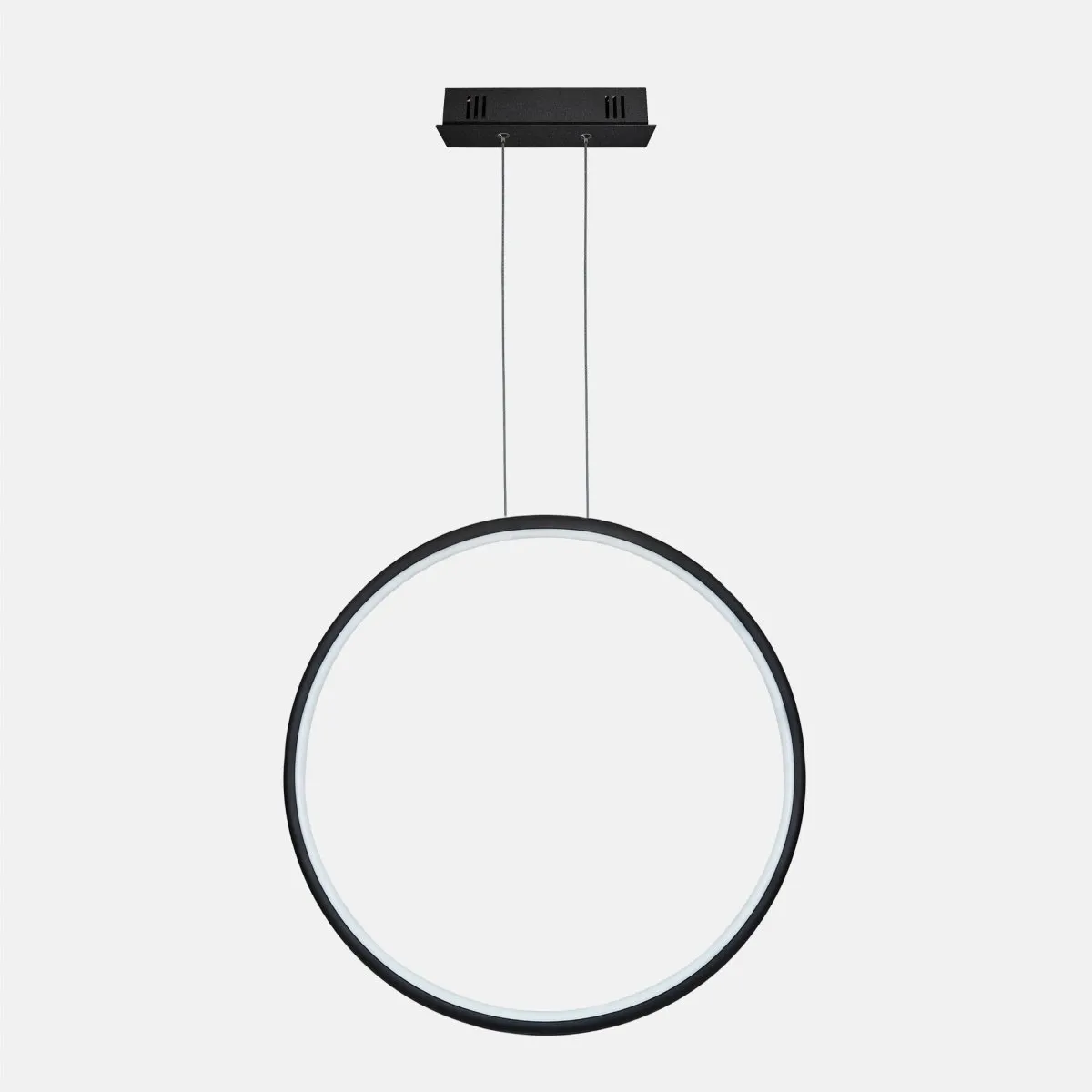 Lampa wisząca Ledowe Okręgi No.1 X 100cm 3k czarny