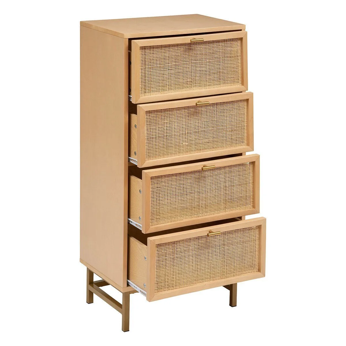 Wąska komoda Rayo rattan - obrazek 2