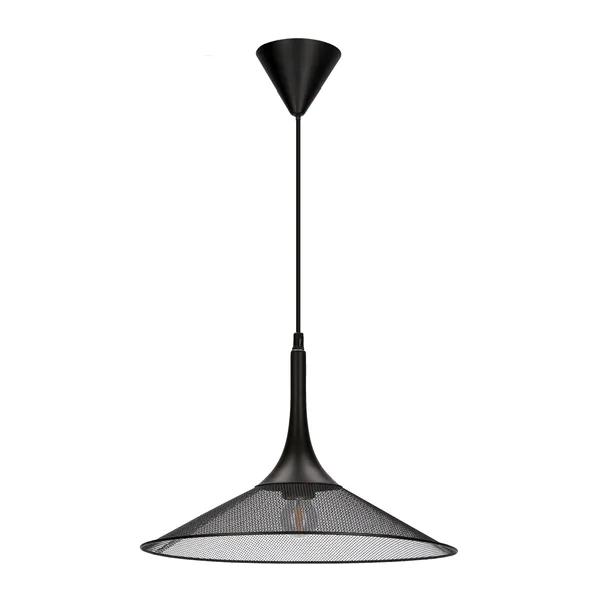 LAMPA WISZACA KIRUNA M 1 CZARNY 110x36x36