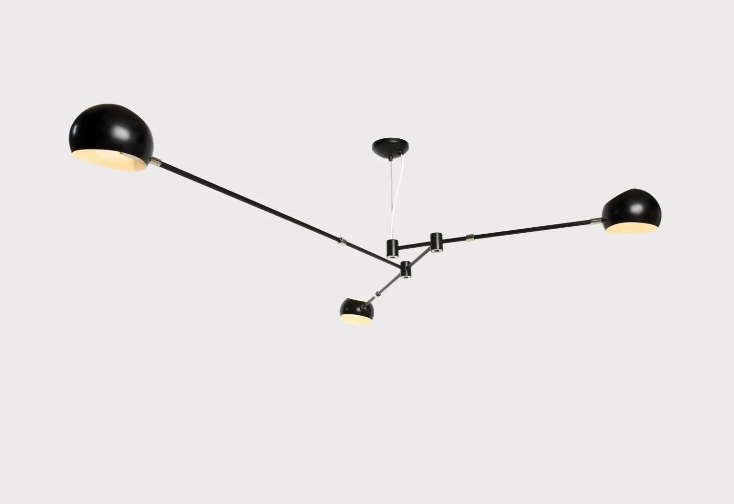 Lampa wisząca ASTRONOMY-3, 175 cm - czarna - obrazek 4