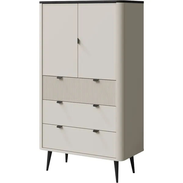 Szafka 2D3SZ APERTA 06 kaszmir / szary kamień