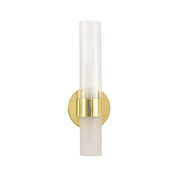 Lampa ścienna CANDELA 31 cm złota