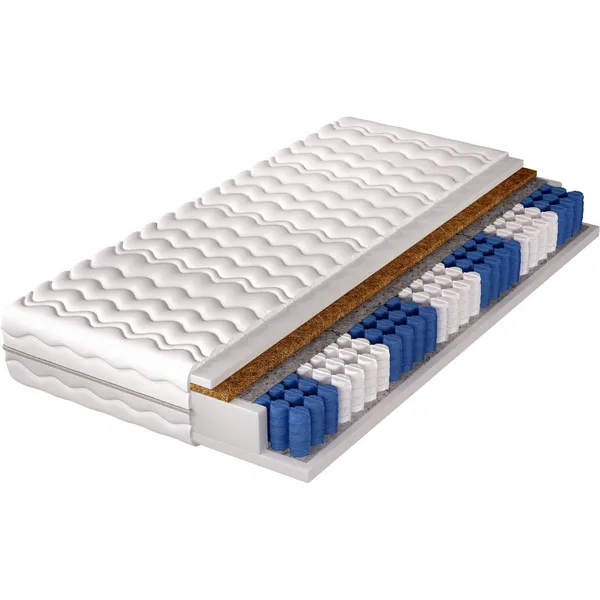 Materac 100x200 COSTA pocket kokos