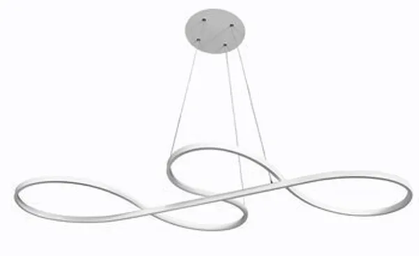 Lampa wisząca DL-J04 60W biała SONA