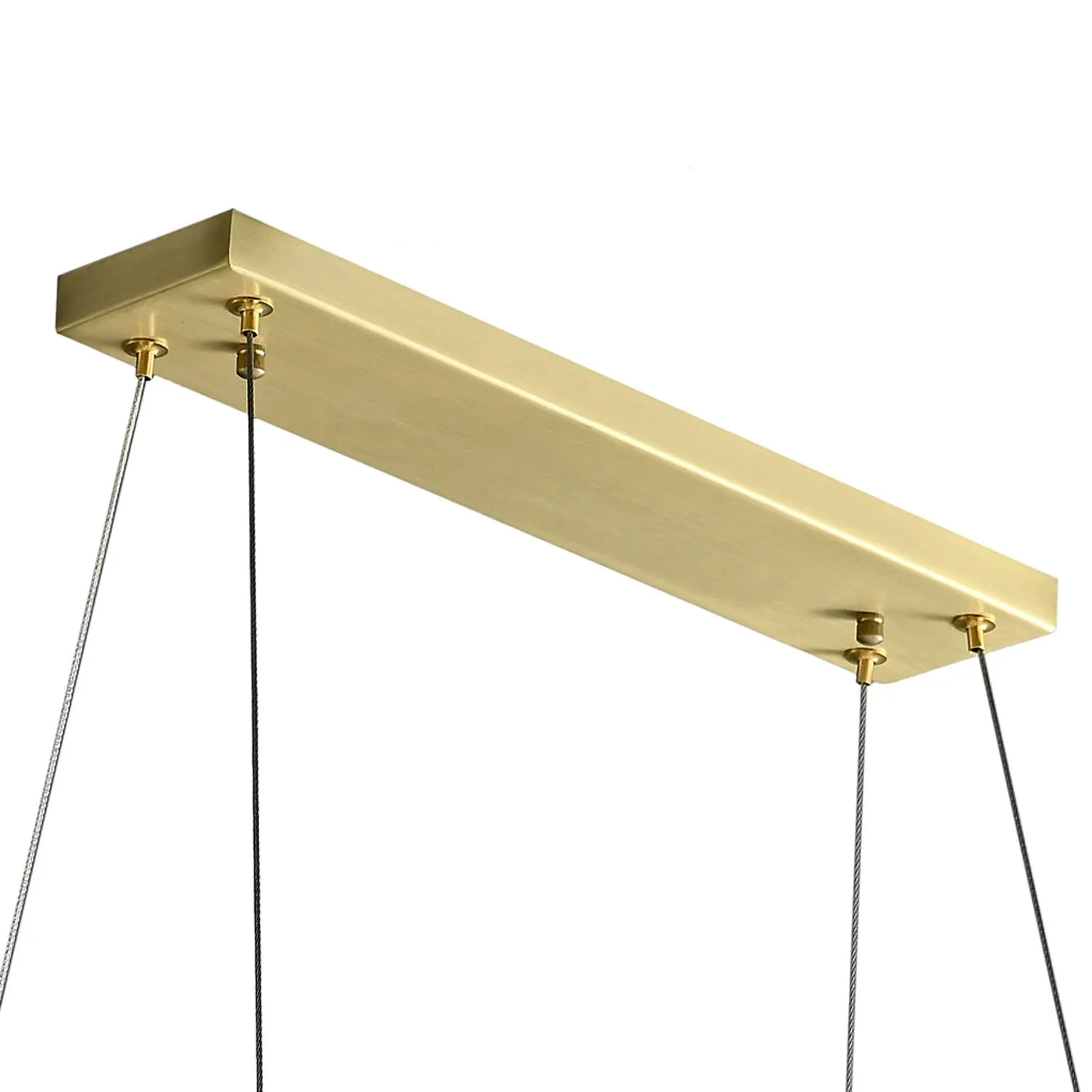 Lampa wisząca PIUMA LONG 100 cm – biała, oprawa sufitowa - obrazek 6