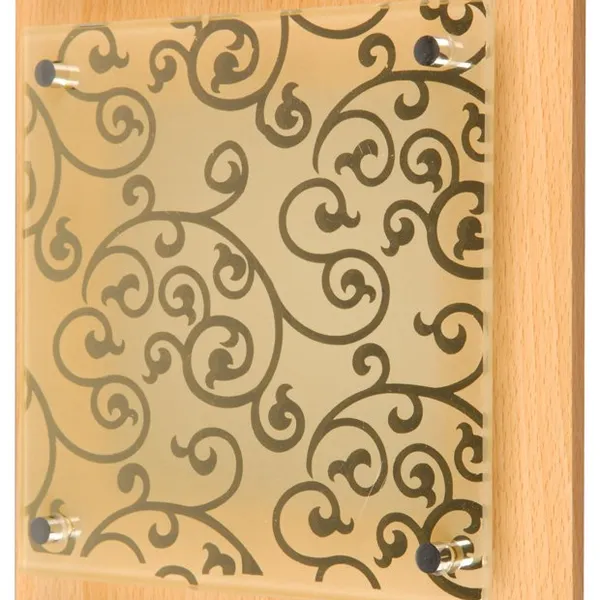 PLANTA PLAFON 24X24 1X60W E27 ESY CHOCOLATE