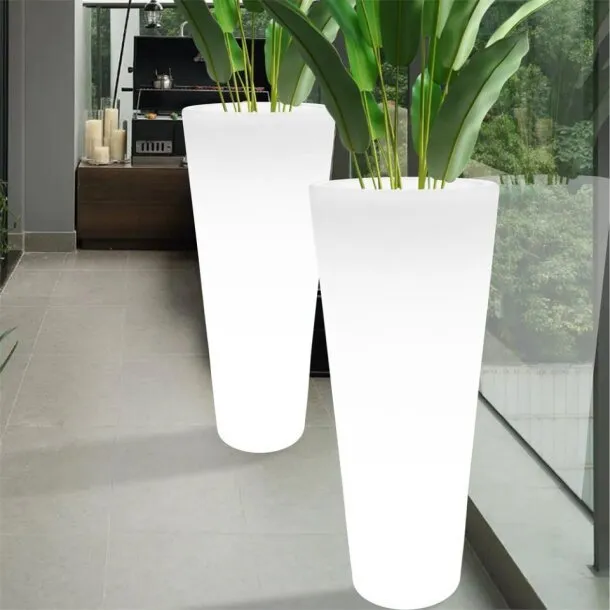 Lampa ogrodowa donica FLOWER POT L LED RGBW 16 kolorów 90 cm - obrazek 2