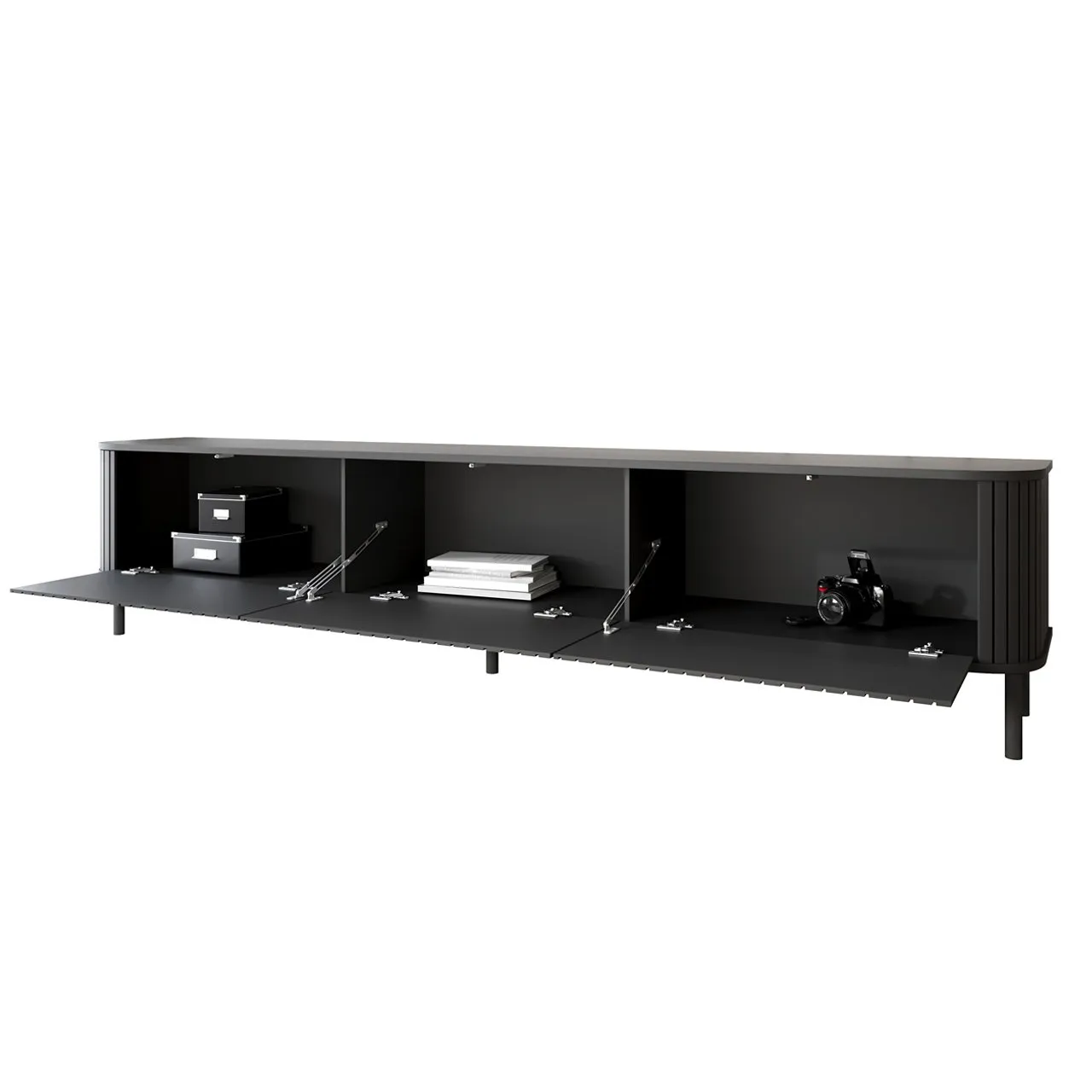 Komoda RTV ZYLIO 215N czarny - obrazek 3