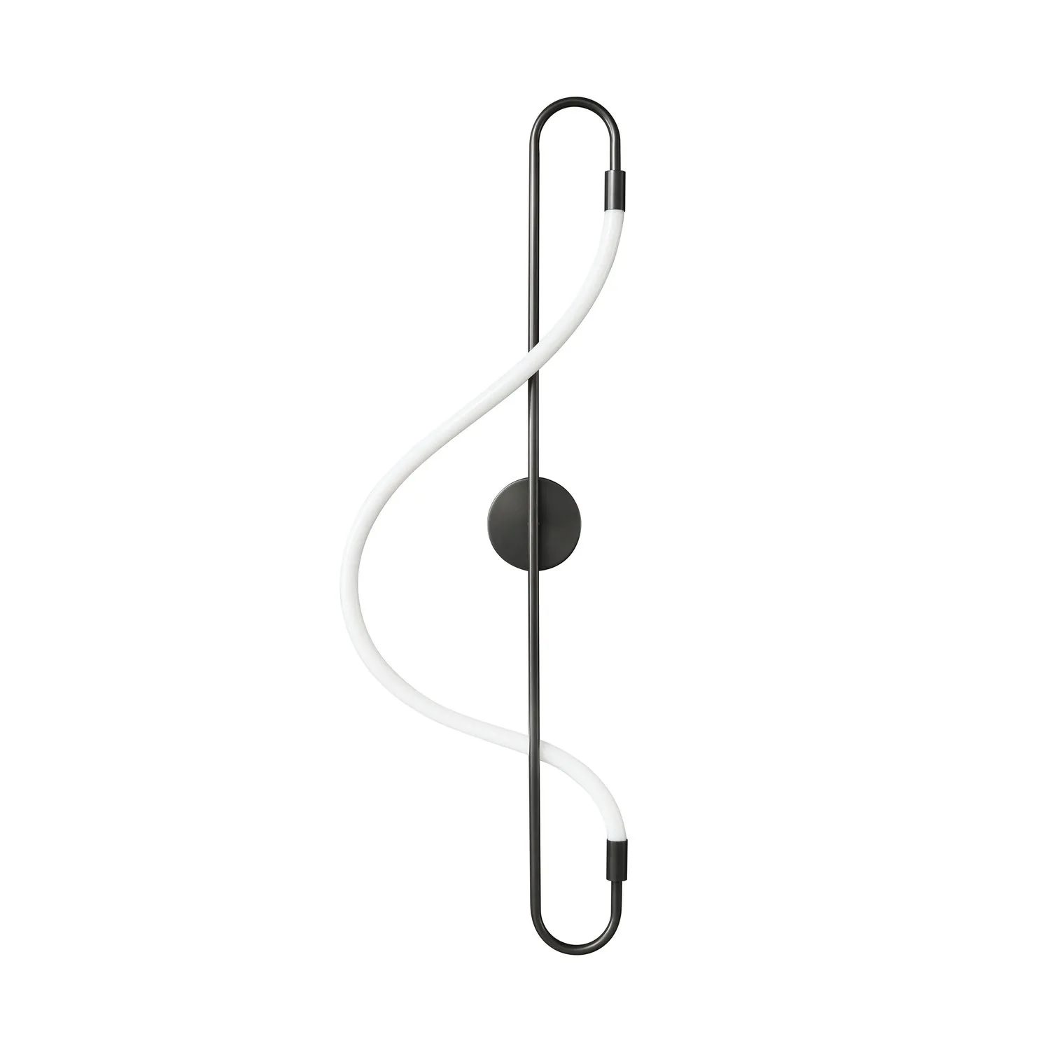 Lampa ścienna ESSA 90 cm - kinkiet LED, czarny - obrazek 3
