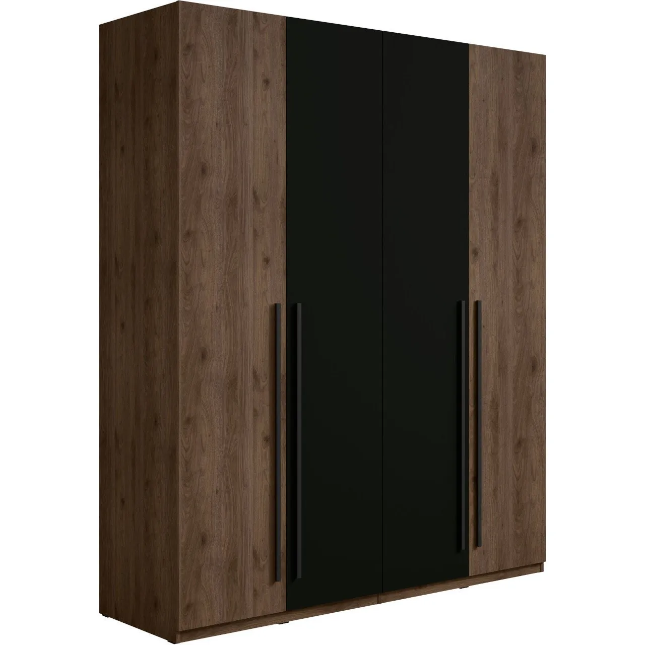 Szafa 180 MARGHERA 20 orzech elegant / czarny onyx