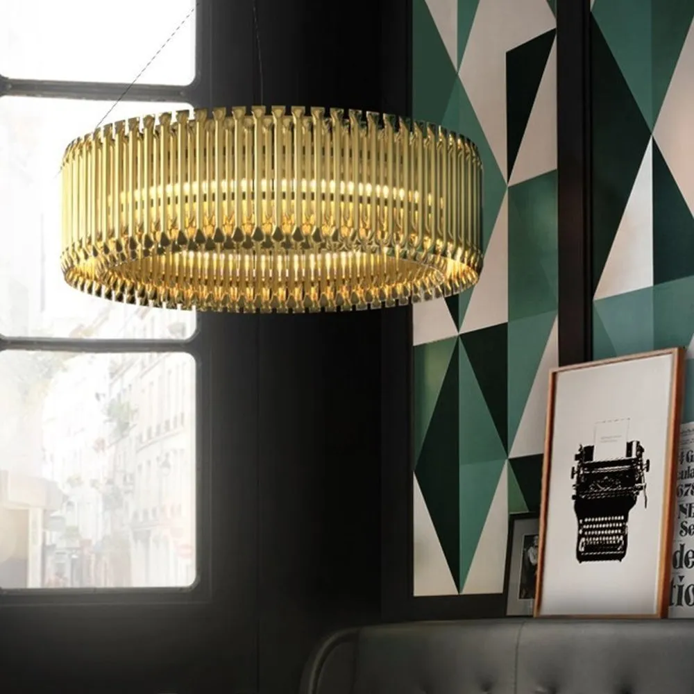 Lampa wisząca MODULAR złota 93 cm - obrazek 4