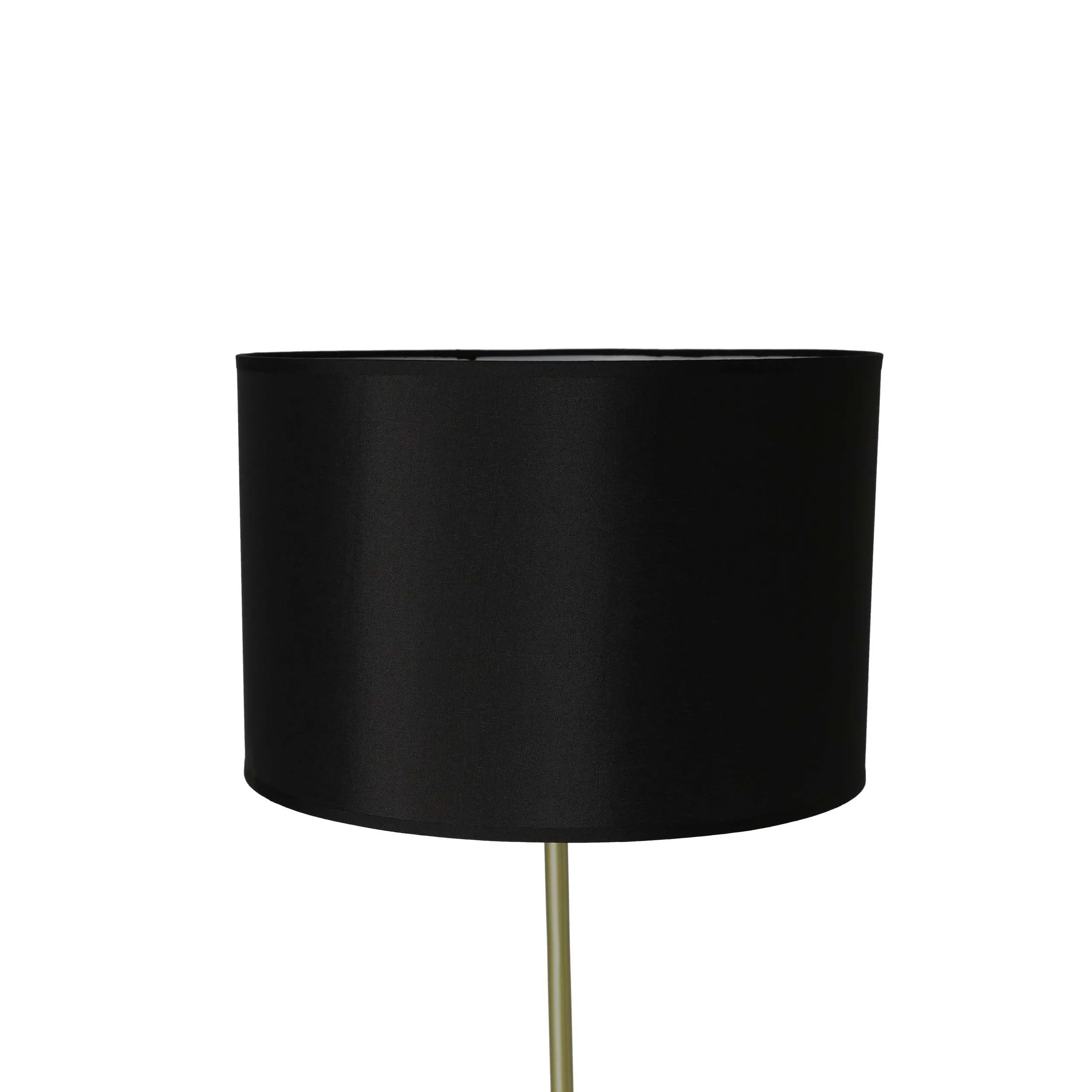 TEGOLA LAMPA PODŁOGOWA CZARNY+ZŁOTY MATOWY 1X60W E27 ABAŻUR CZARNY - obrazek 5