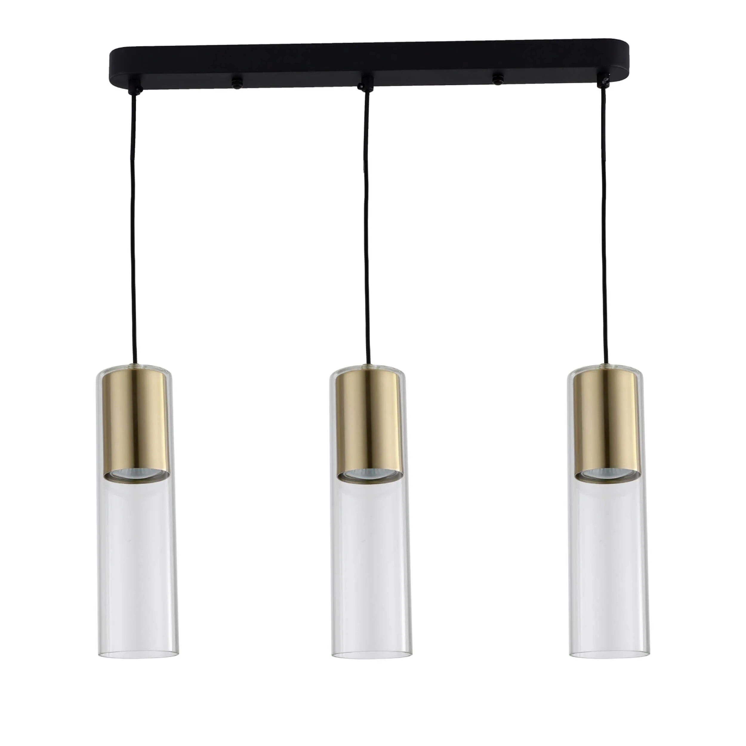 Lampa wisząca Manacor złota 3xGU10