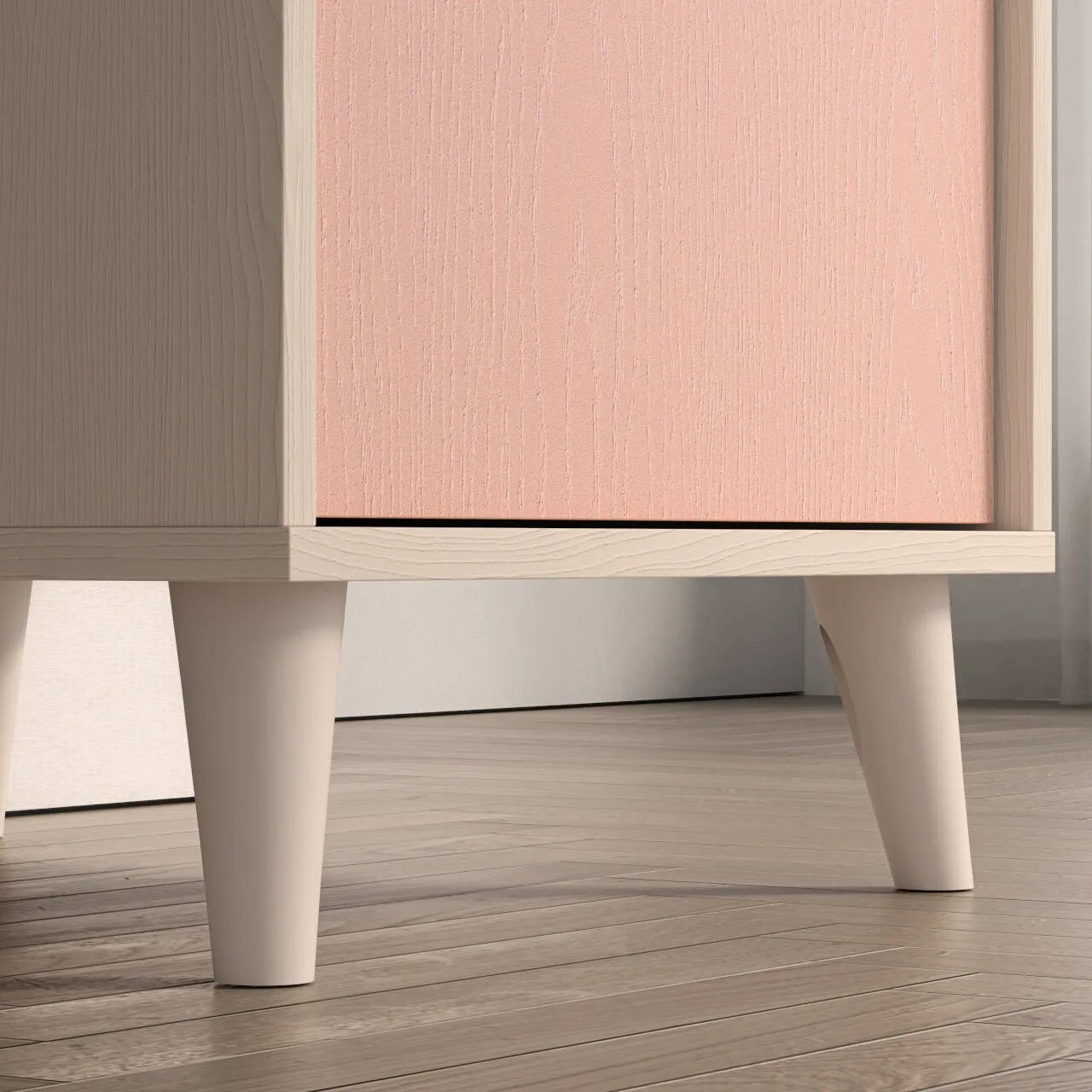 Biurko EVE 07 piasek pustyni / millenial pink - obrazek 10