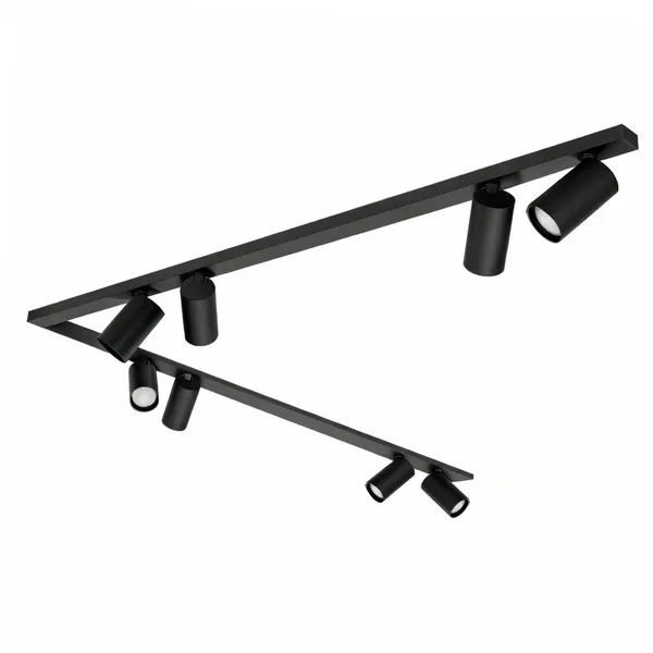 Lampa sufitowa BORA KJ2109 8xGU10 czarny