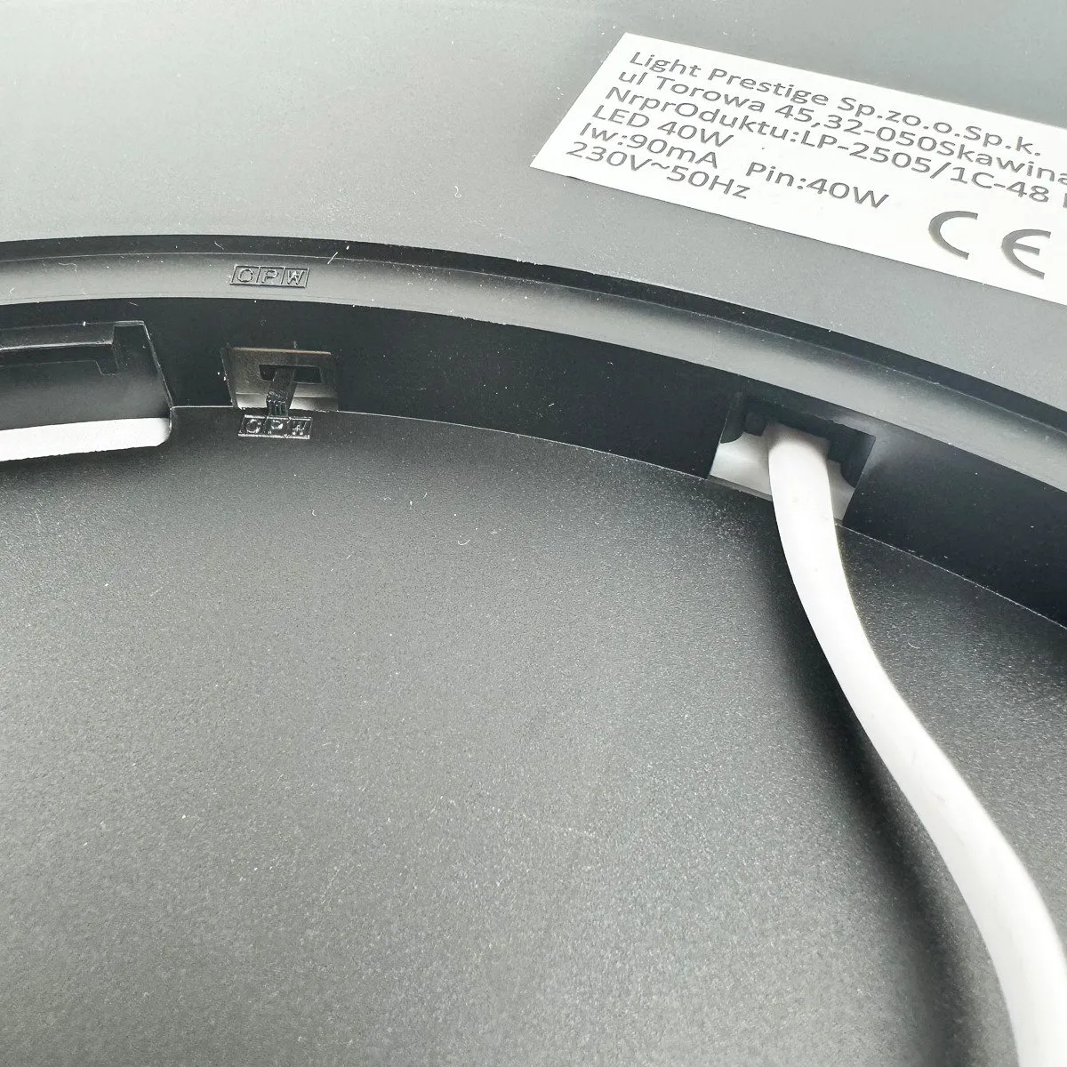 Plafon California 60 cm czarny LED CCT - obrazek 8