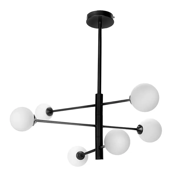 Lampa Dekoracyjna AM201 6xG9 Czarna GARDA
