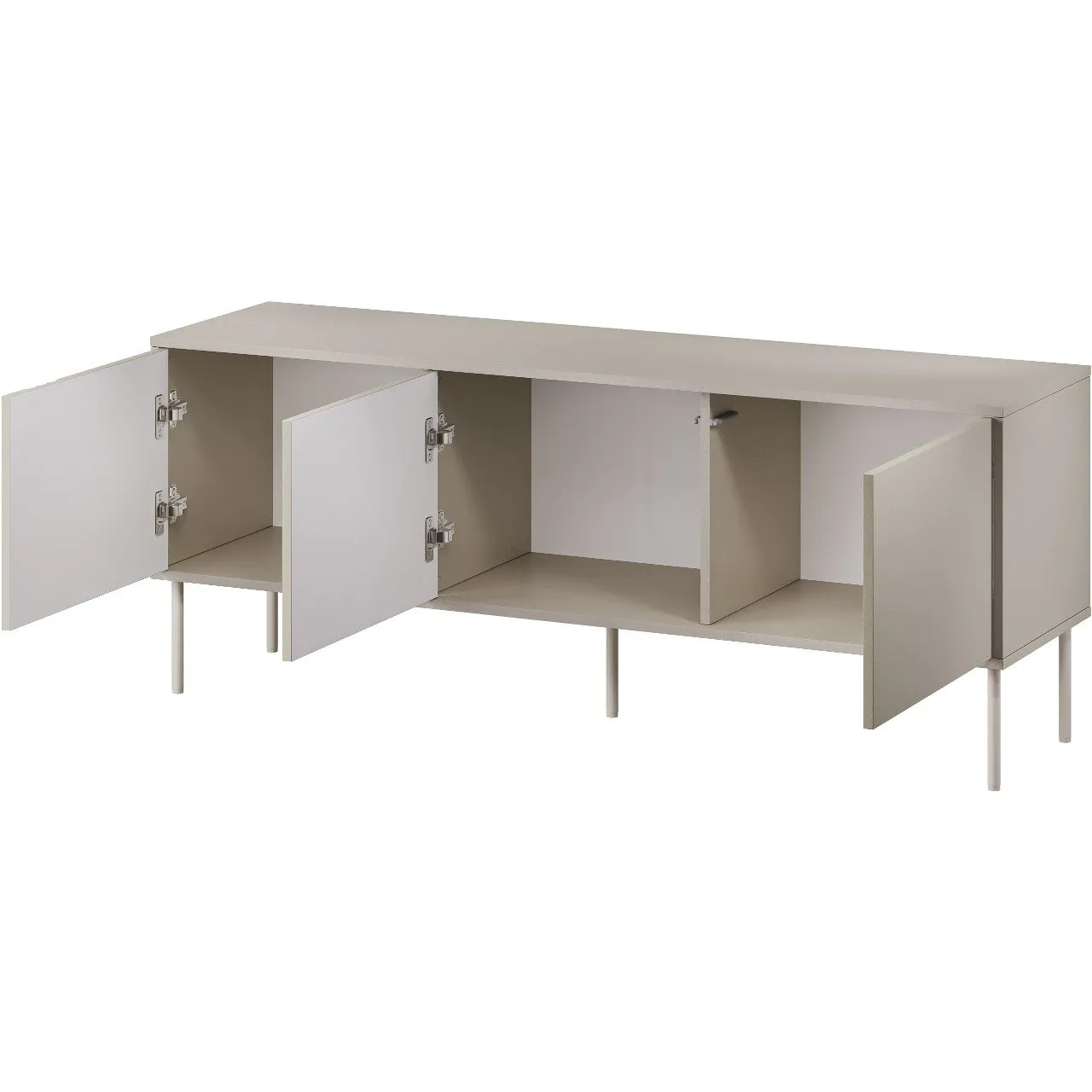 Komoda RTV TIFFANY 150 beż mat - obrazek 2