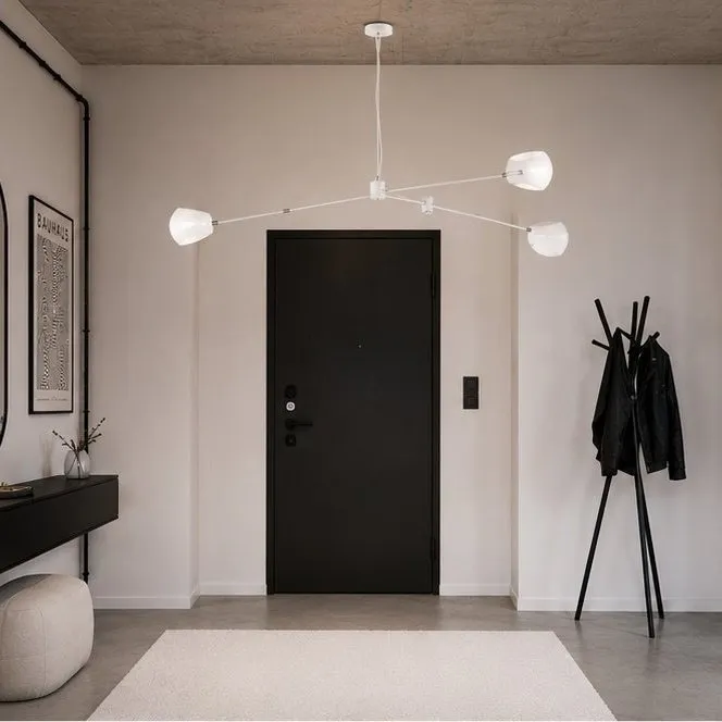 Lampa wisząca ASTRONOMY-3, 175 cm - biała - obrazek 2