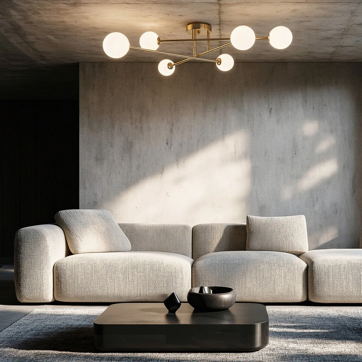 Lampa sufitowa Dorado złota 6xG9 - obrazek 4