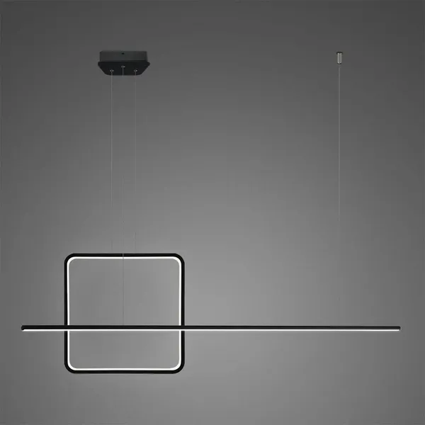 Lampa wisząca Linea No.5 A 40cm czarna 3k