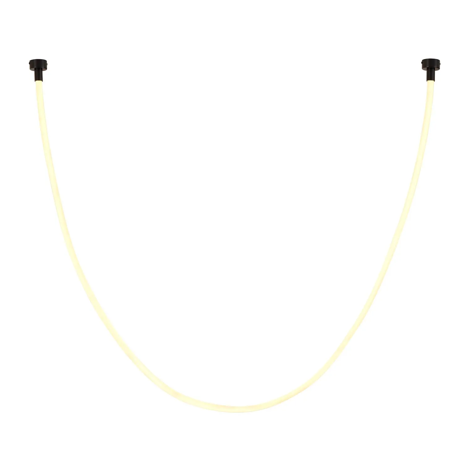 Lampa wisząca SNAKE LED wąż ledowy czarna 300 cm - obrazek 13