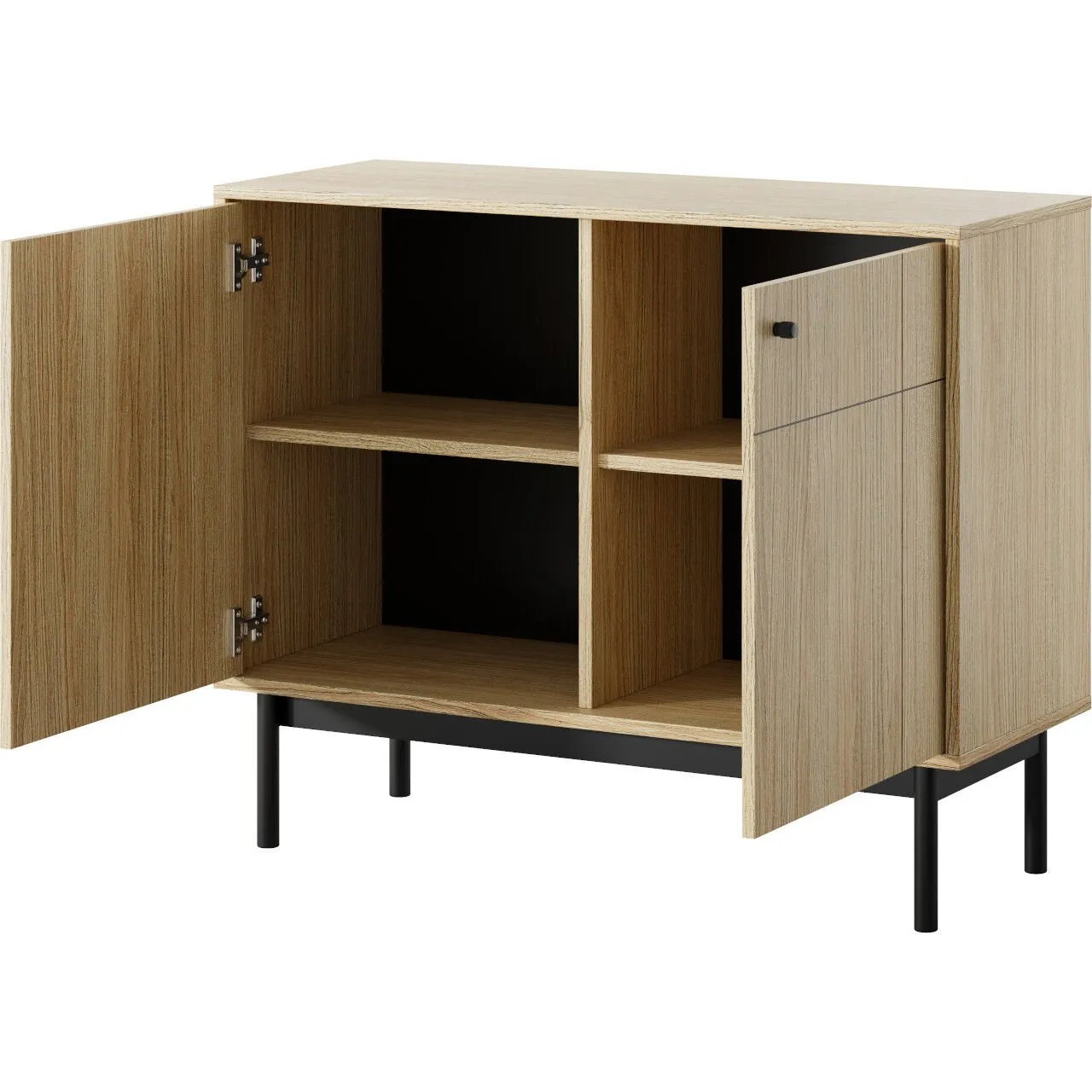 Komoda ALSTREMO 02 dąb linea - obrazek 3