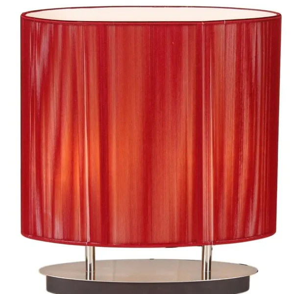 LAMPKA ARTEMIS 2X60W E27 CZERWONA