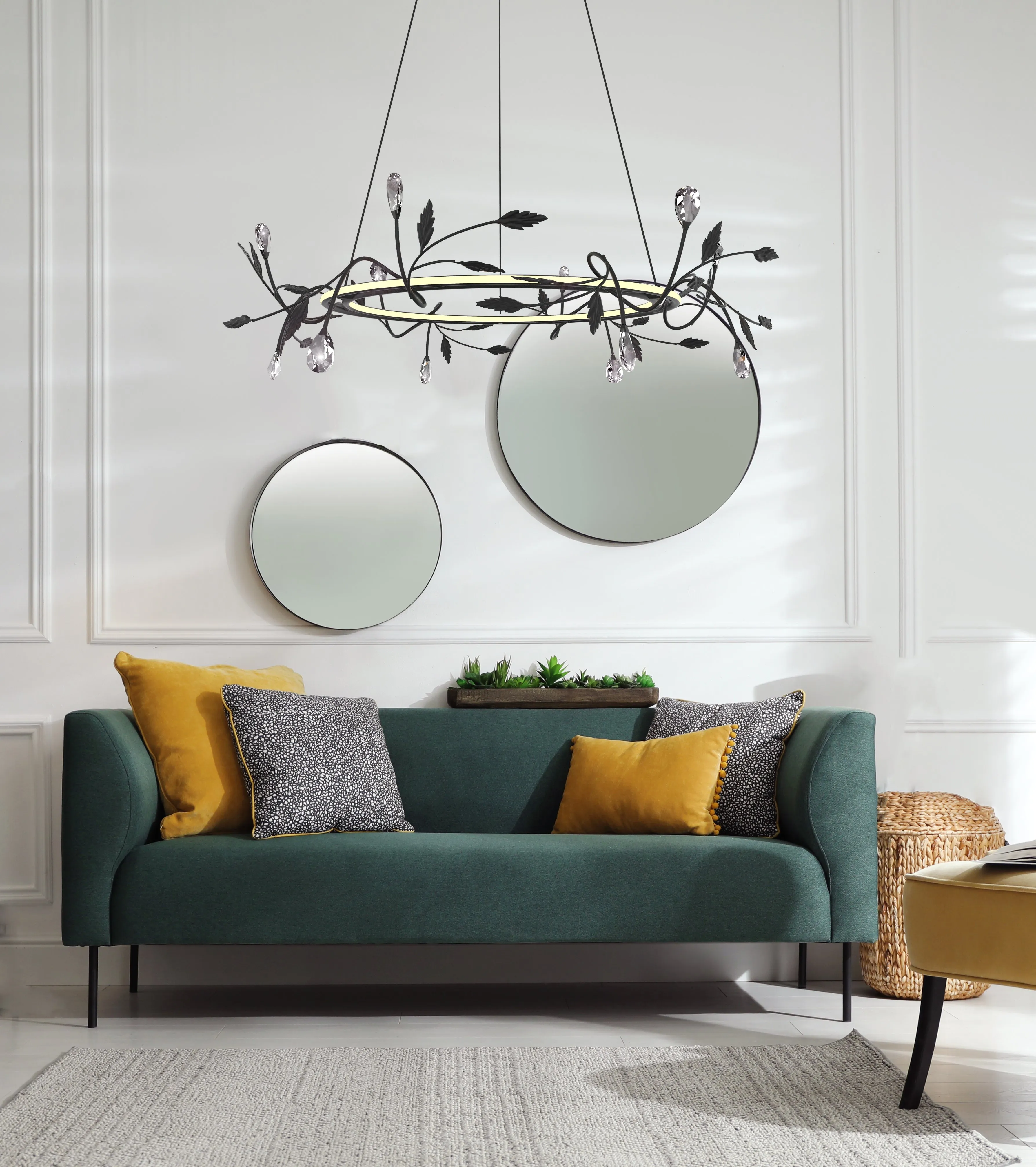 GIAROS LAMPA WISZĄCA 65 36W LED CZARNY 4000K APETI - obrazek 3