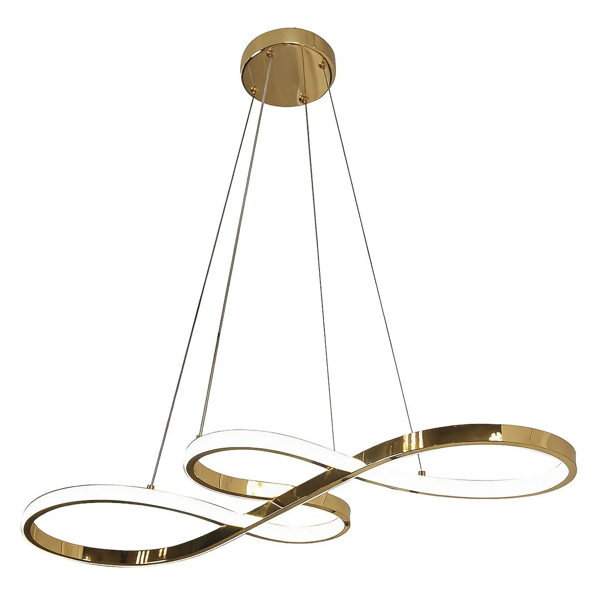 Lampa wisząca Infania złota LED CCT - obrazek 5