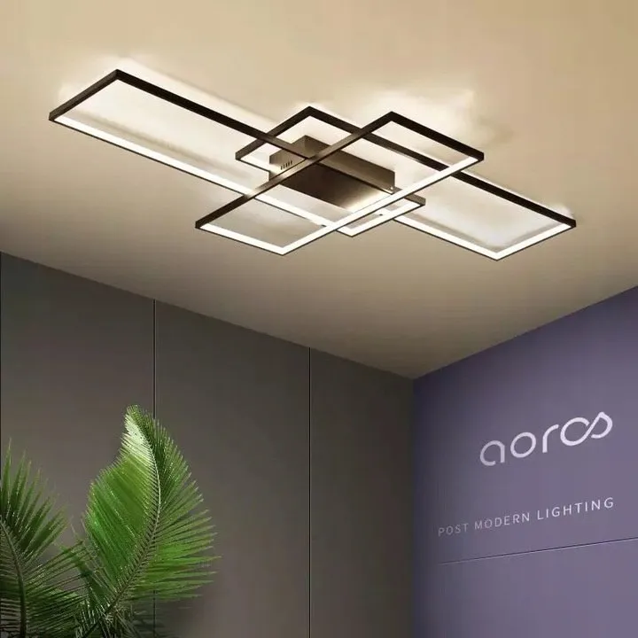 Lampa LED RING 100W DL-J07 czarny - obrazek 3