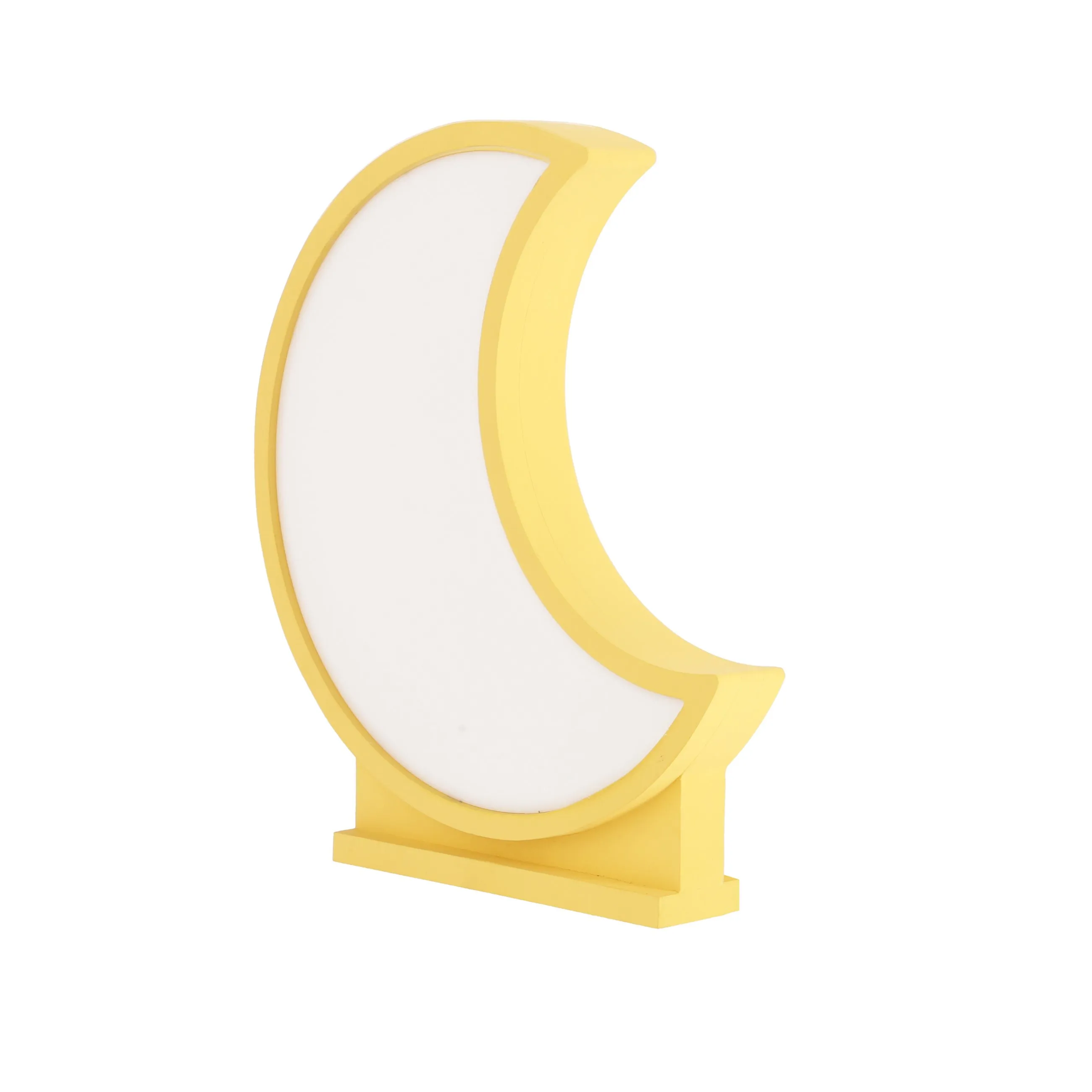 Moon lampa stołowa 12w led 3000k iq kids złoty - obrazek 3