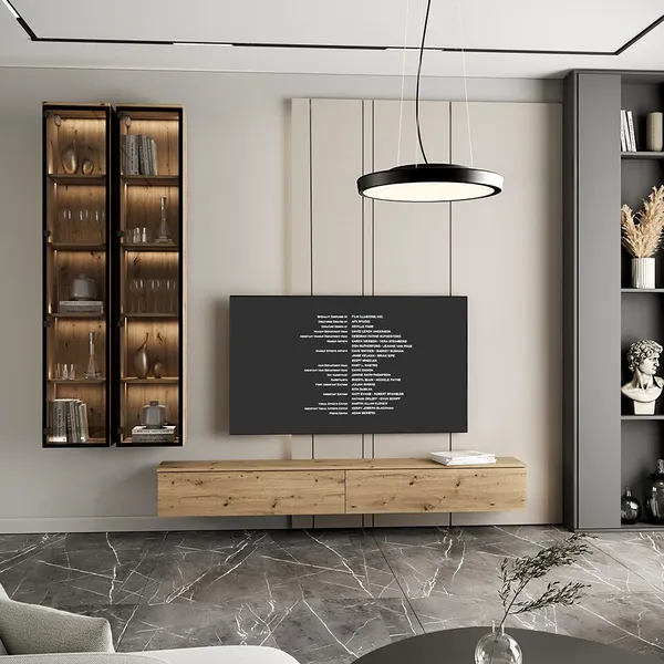 Meblościanka FIGO 3 dąb artisan