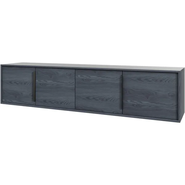 Komoda RTV wisząca ETNI 40 dąb carbon