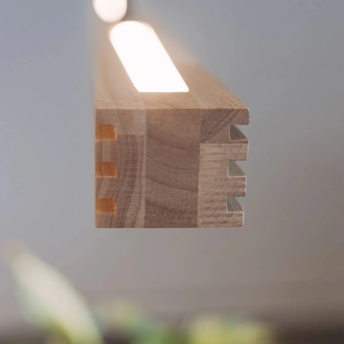 Lampa wisząca drewniana Hotaka No.1 120cm 3k Japandi - obrazek 4