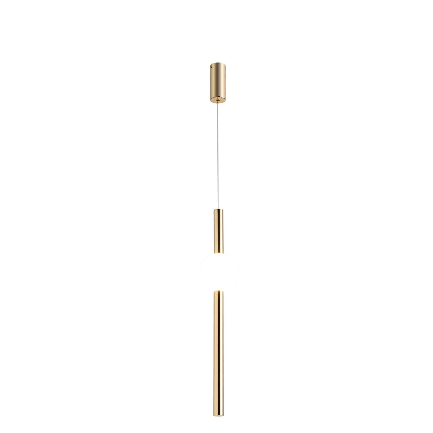 Lampa wisząca O-LINE 63 - LED, 63 cm, złoty połysk - obrazek 6