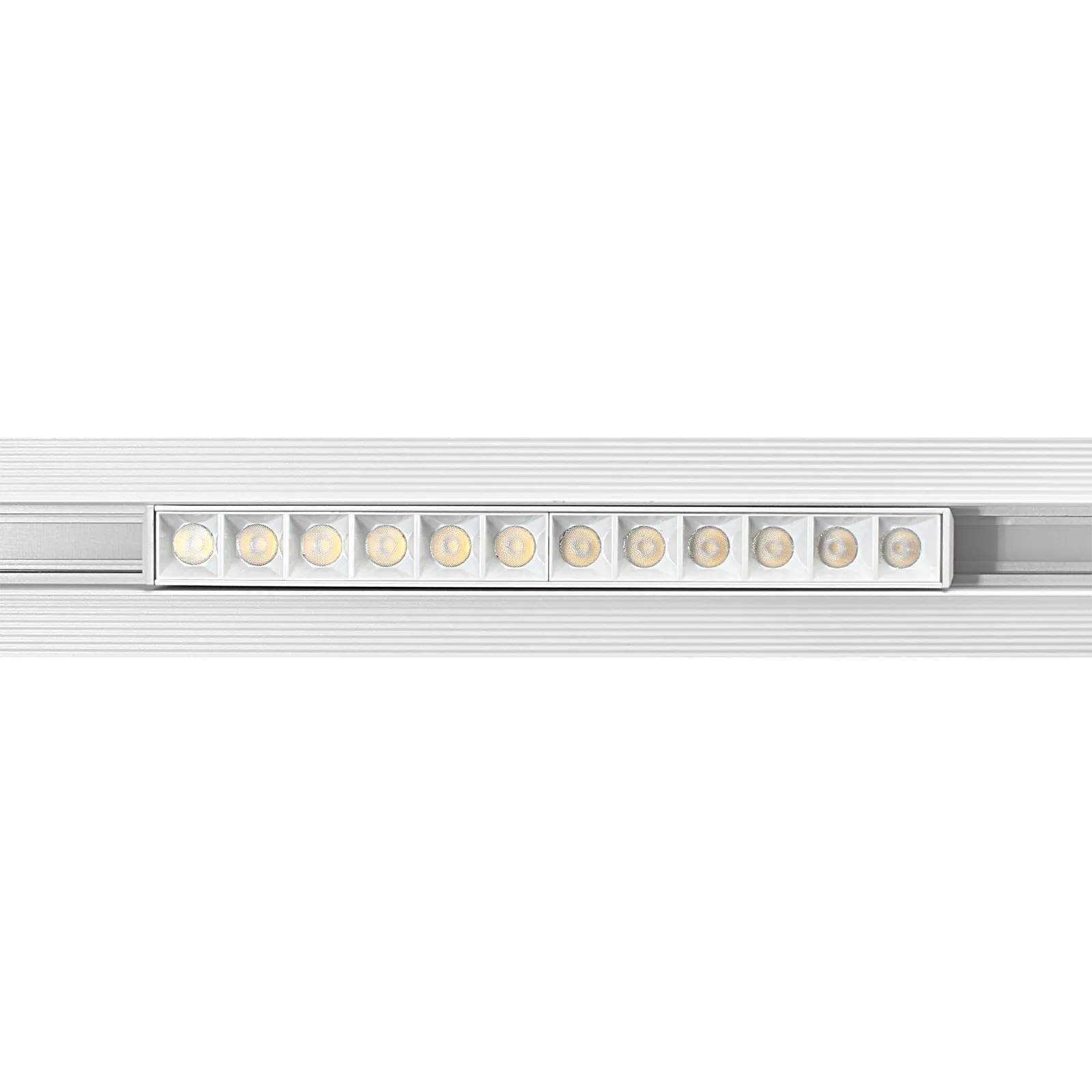 Lampa magnetyczna z diodami 12W 3000K DDCX-GS12-220 Biała - obrazek 3