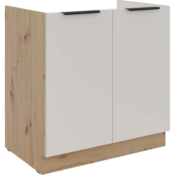 Szafka dolna pod zlew 80 IBARA 01 dąb artisan / kaszmir