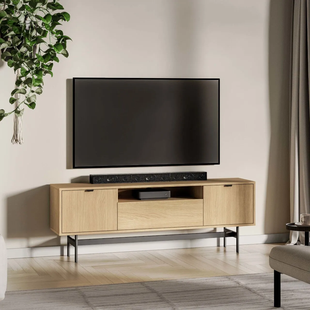 Komoda RTV SARGAS 06 dąb mavelie - obrazek 5