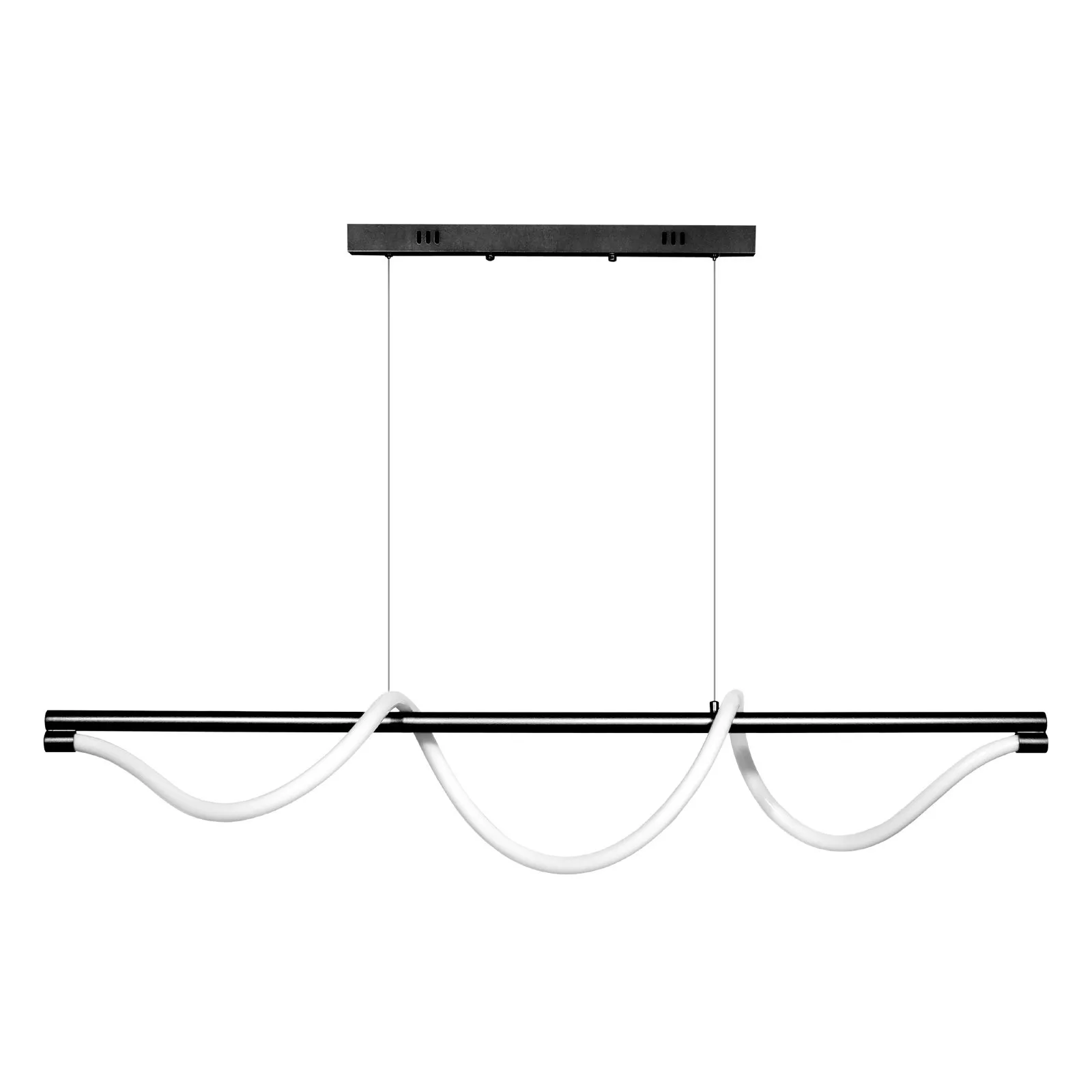 Lampa wisząca Serpente DDXZ004 55W czarna - wężyk gładki - obrazek 5