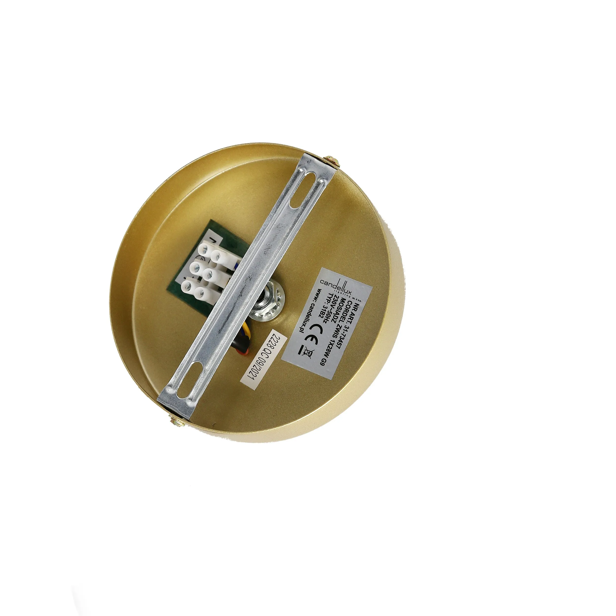 CORDEL LAMPA WISZĄCA 1X28W G9 MOSIĄDZ - obrazek 12