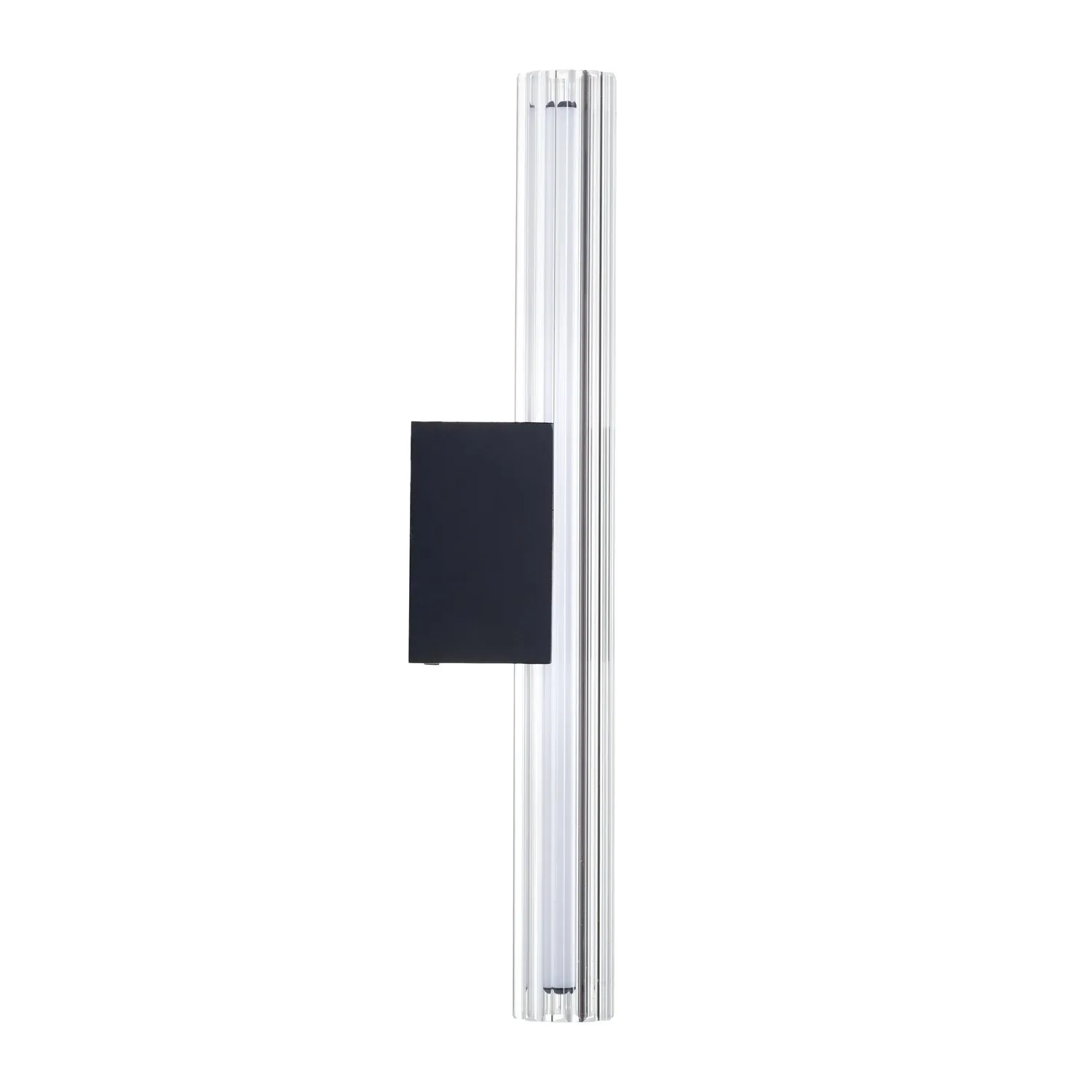 Lampa ścienna VERTI 40 cm - LED, transparentna tuba - obrazek 4