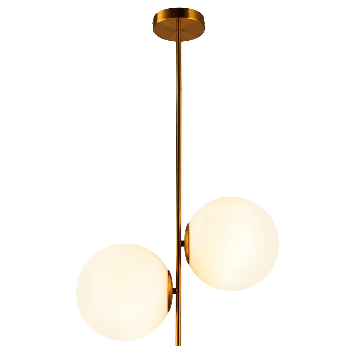 Lampa wisząca VENUS-2 mosiądz 44 cm - obrazek 4