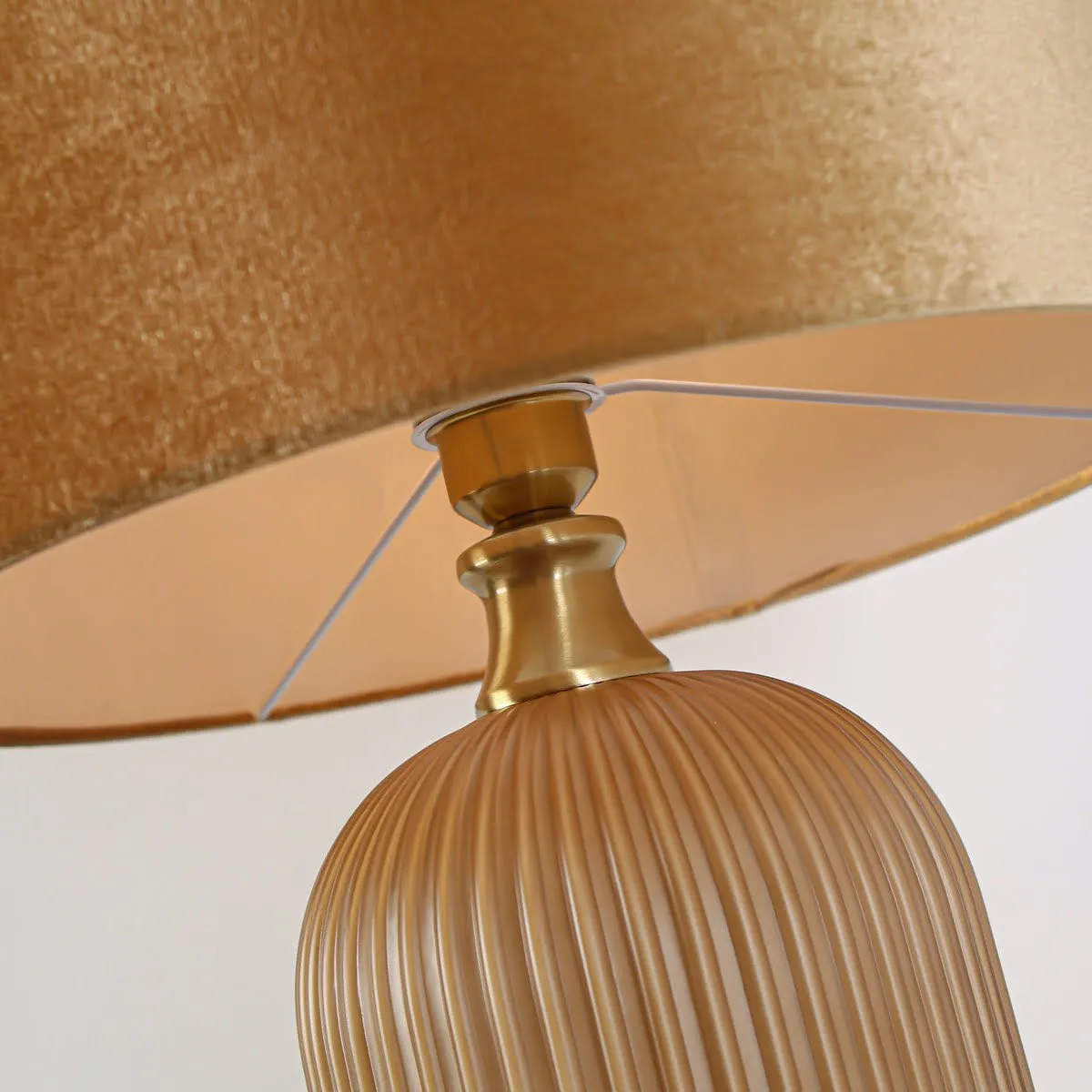Lampa stołowa Tamiza 65 cm złota 1xE27 - obrazek 7