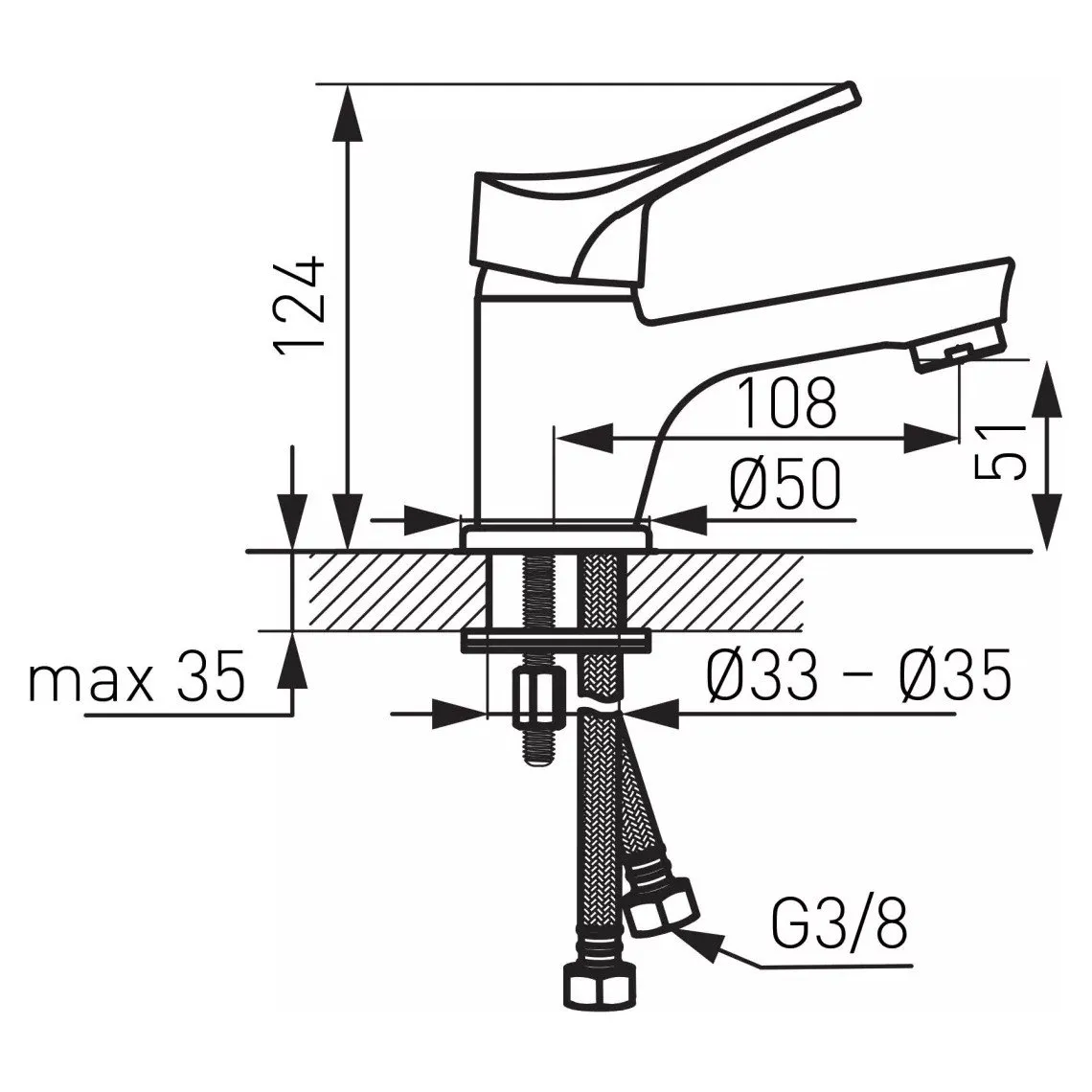 Bateria umywalkowa STILLO - obrazek 2