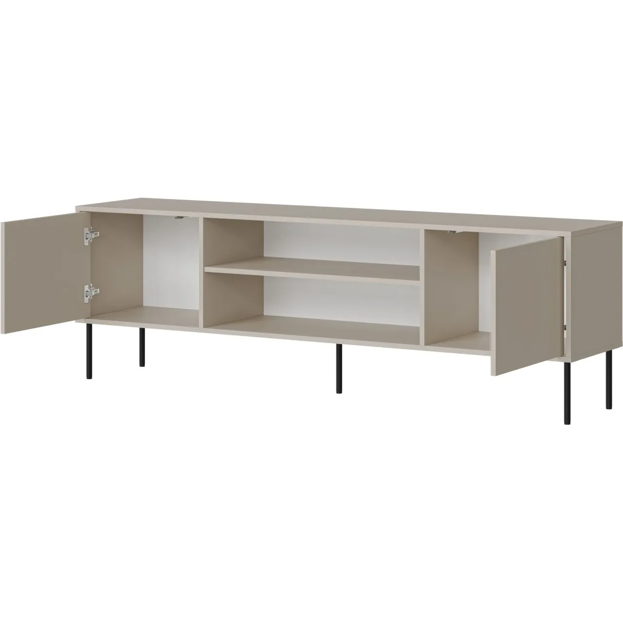 Komoda RTV ANDREA 180 EF 2D kaszmir - obrazek 2