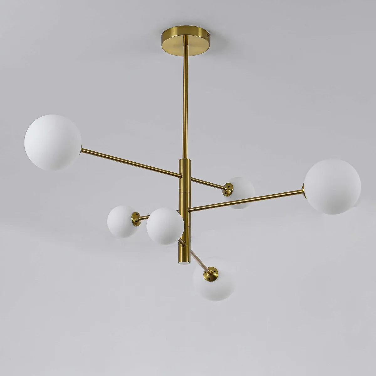 Lampa wisząca Dorado złota 6xG9 - obrazek 9