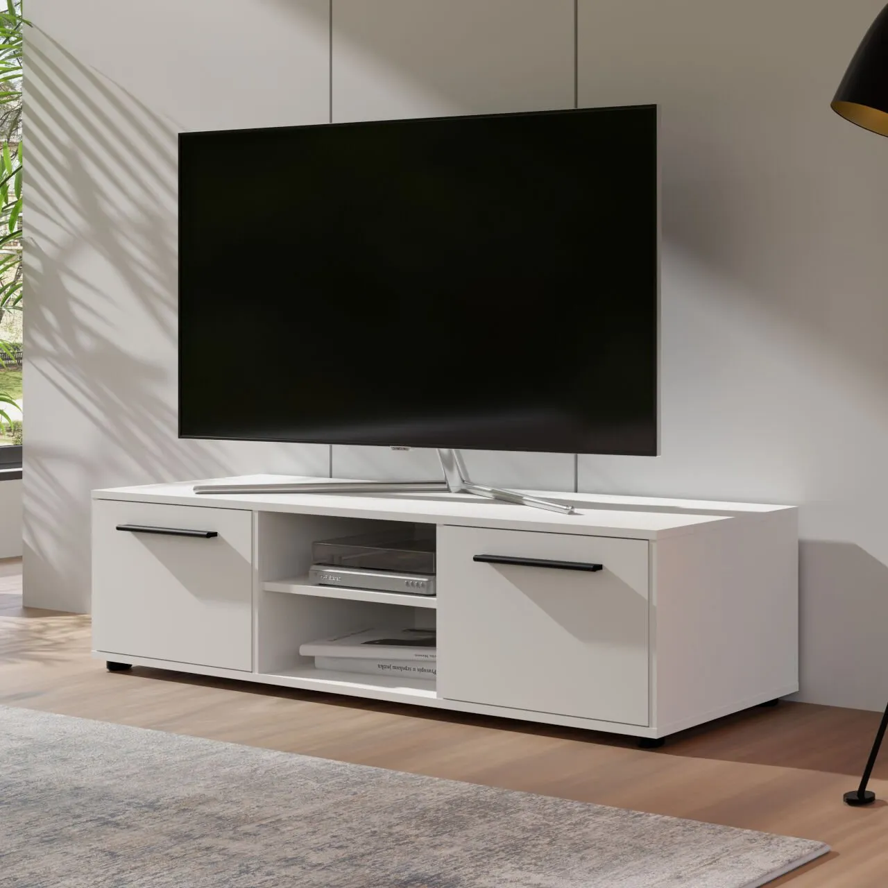 Komoda RTV MAXIS 09 biały - obrazek 5