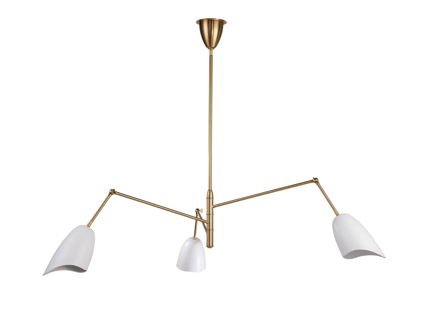 Lampa wisząca RAGNO biała 150 cm - obrazek 6